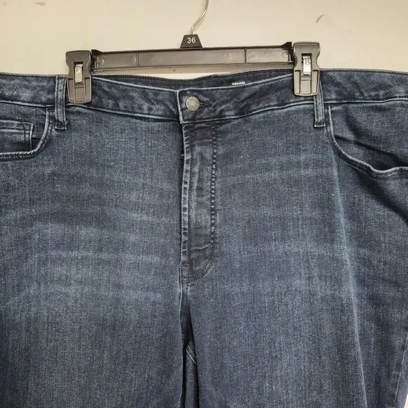 Old Navy Womens High-Rise Rockstar Super Skinny Jeans Dark Wash Size 24 - Picture 2 of 7